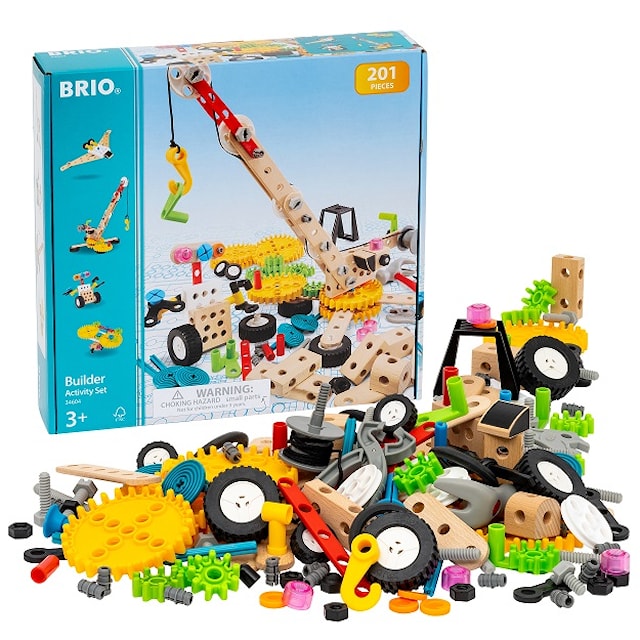 Produktbild 1 för Brio Builder Byggsats Aktivitetsset (34604)