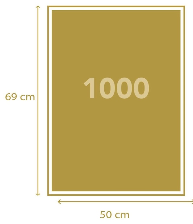 Produktbild 5 för Pussel Chihuaua 1000 bitar, Clementoni