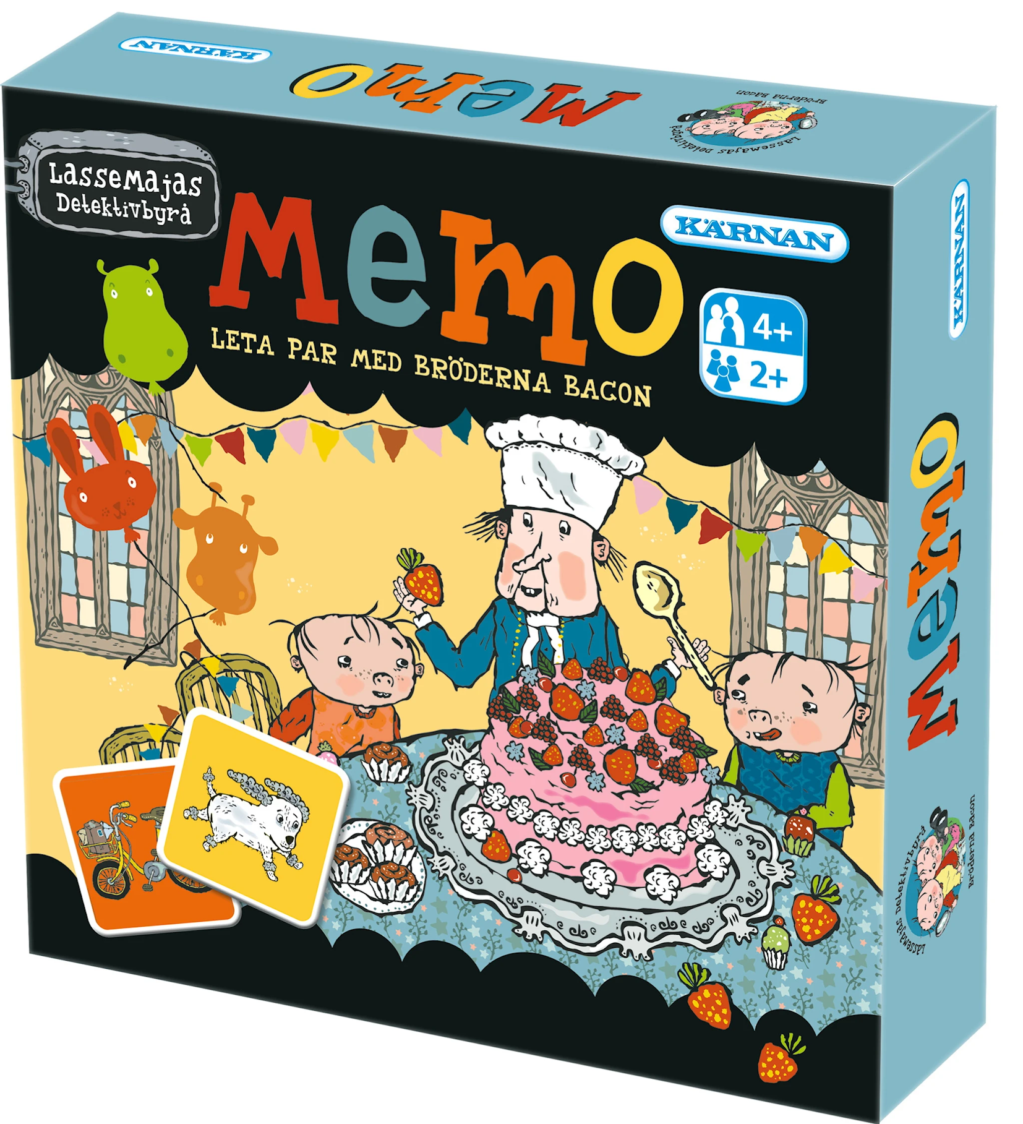 Produktbilde for Memo Brødrene Bacon, Kärnan