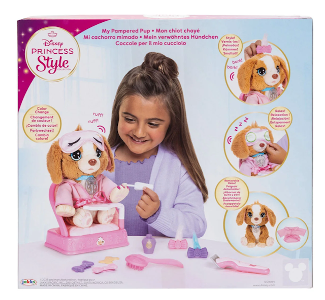 Produktbilde 3 for My Pampered Puppy Princess interaktiv hund Disney Style Collection