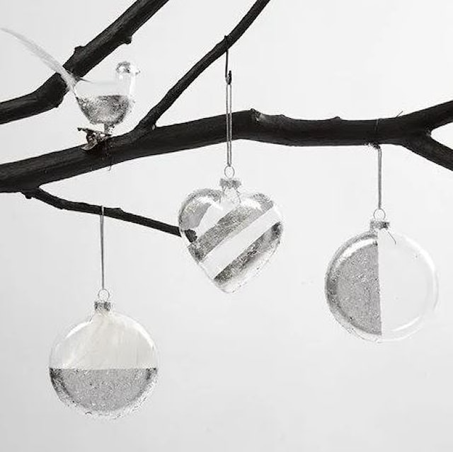 Produktbild 3 för Glashjärta 9x7,5 cm Transparent 6-pack