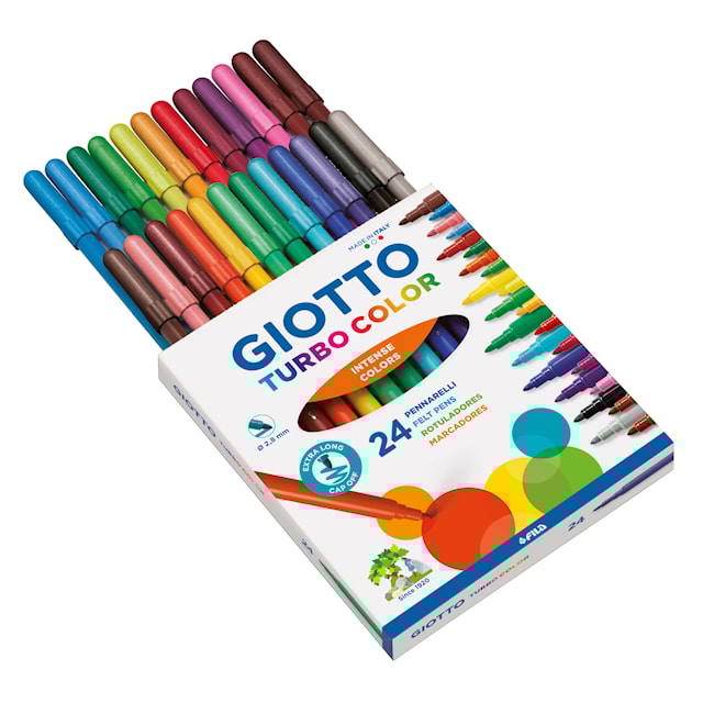 Tuotekuva 3 - Giotto Turbo Color Tussikynät, 24 kpl