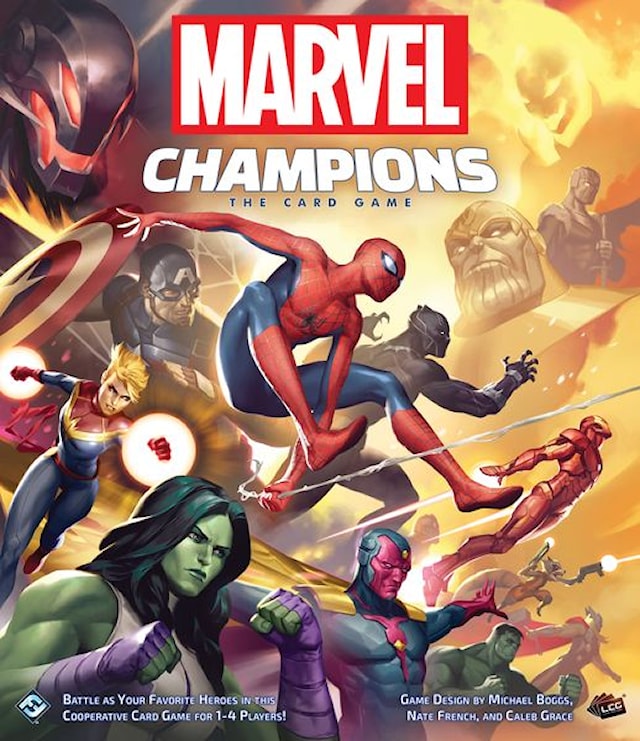 Spill Marvel Champ Card Game (EN)