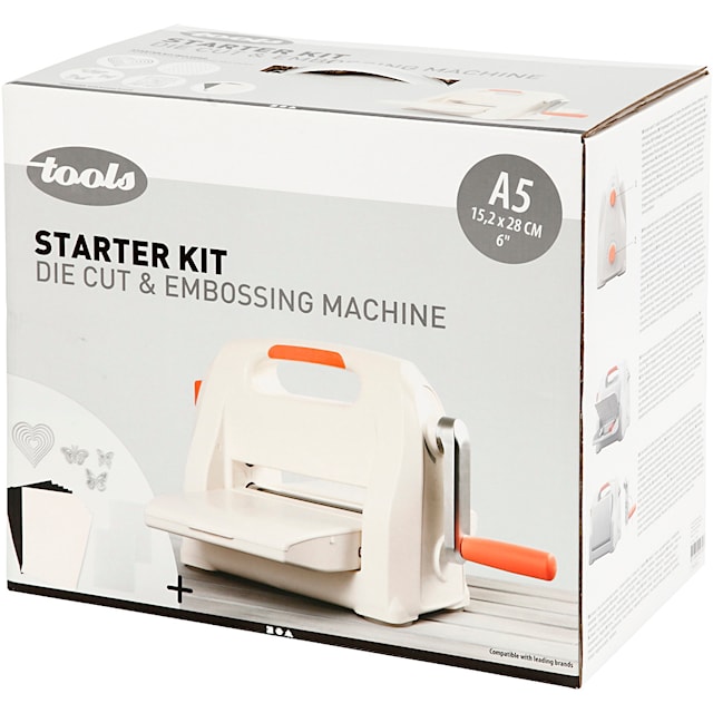 Produktbild 4 för Start kit - Die Cut and Embossing Machine, A5, ark 155x210 mm, 1 set