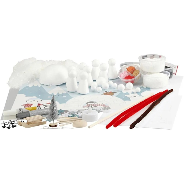 Produktbild 3 för Pysselset Polarlandskap Creativ Company