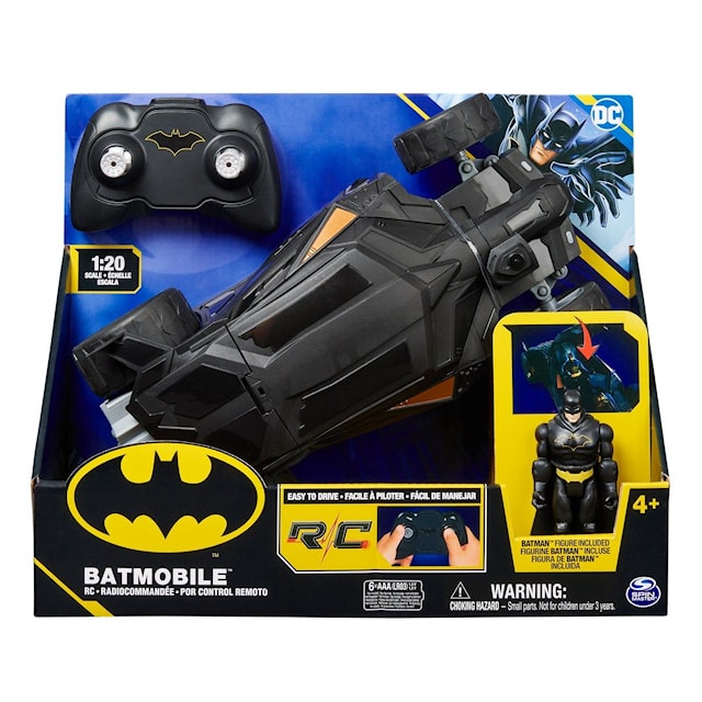 Produktbild 3 för Batman Radiostyrd Batmobile 1:20