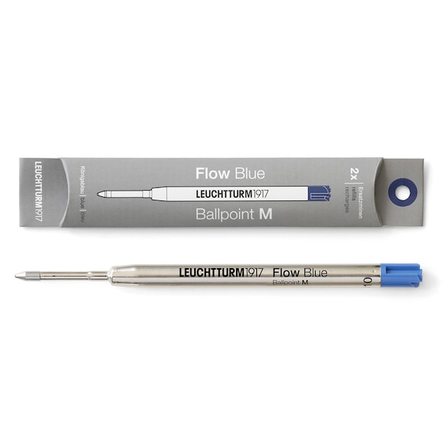 Patronpåfyll Drehgriffel M Blå 2-p Leuchtturm1917