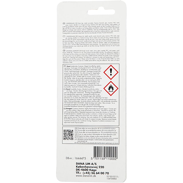 Produktbilde 3 for Universallim, 40 ml/ 1 stk.