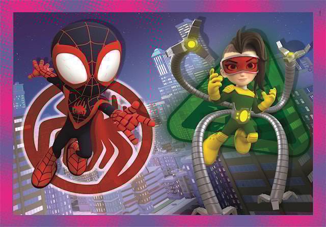 Tuotekuva 3 - Palapelit 4 in 1 Spidey and his Amazing Friends, Clementoni