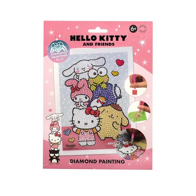 Tuotekuva 1 - Hello Kitty Diamond Painting Micki