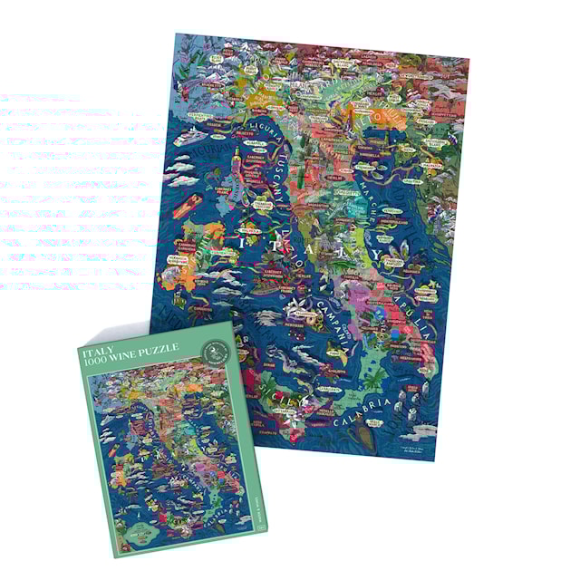 Tuotekuva 2 - Viinipalapeli - Italia 1000 palaa Water and Wines