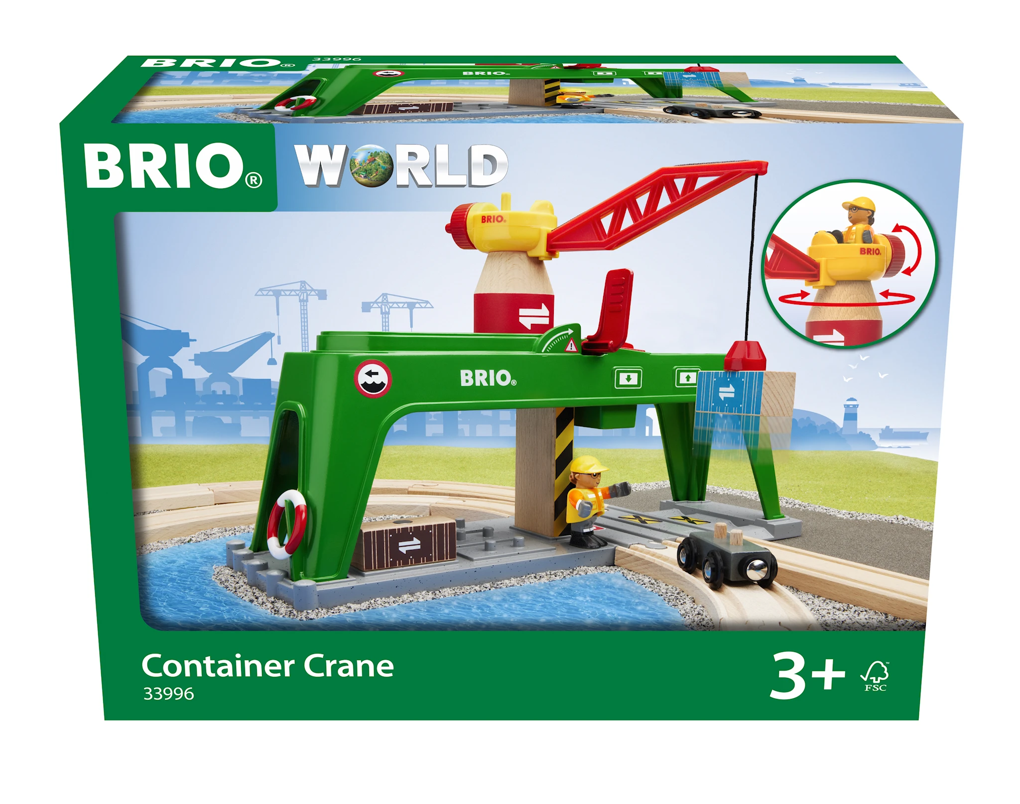 Produktbilde for World Container kran BRIO®