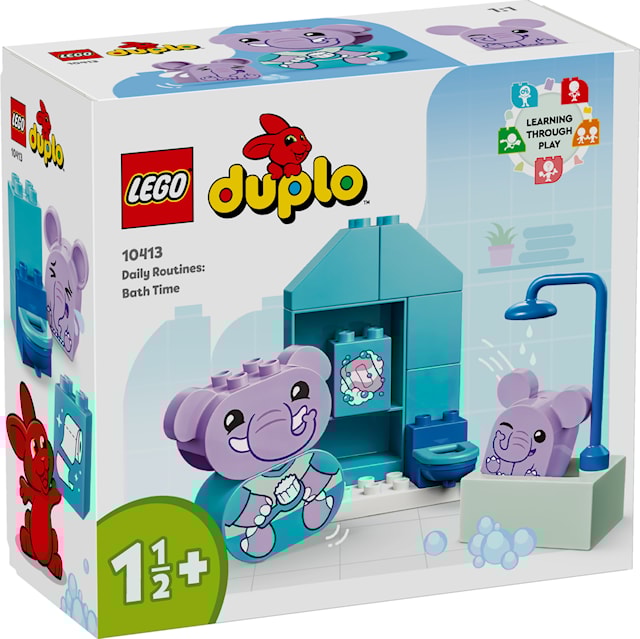 Produktbild 1 för Vardagsrutiner: baddags LEGO® DUPLO My First (10413)