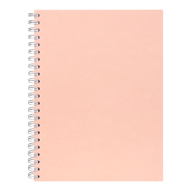 Produktbild 1 för Anteckningsbok A4 Olinjerad Dusty Pink 90 Blad Bigso Box of Sweden