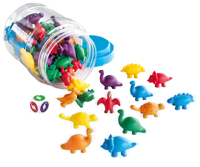 Produktbilde 4 for Fargesortering Dinosaurer 60-pack MyPauze