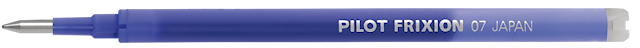 Tuotekuva 3 - Vaihtosäiliö Frixion 0,7 mm Sininen (3 kpl) Pilot