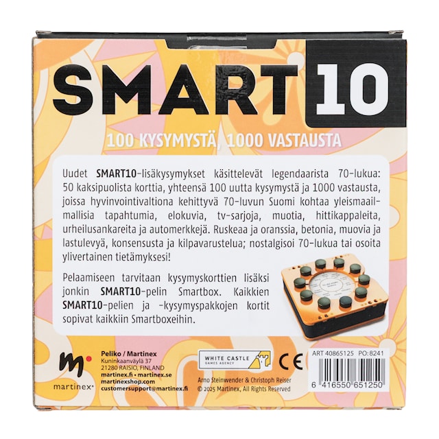 Produktbilde 2 for Smart10 Spørrekort 70-Tallet (FI)