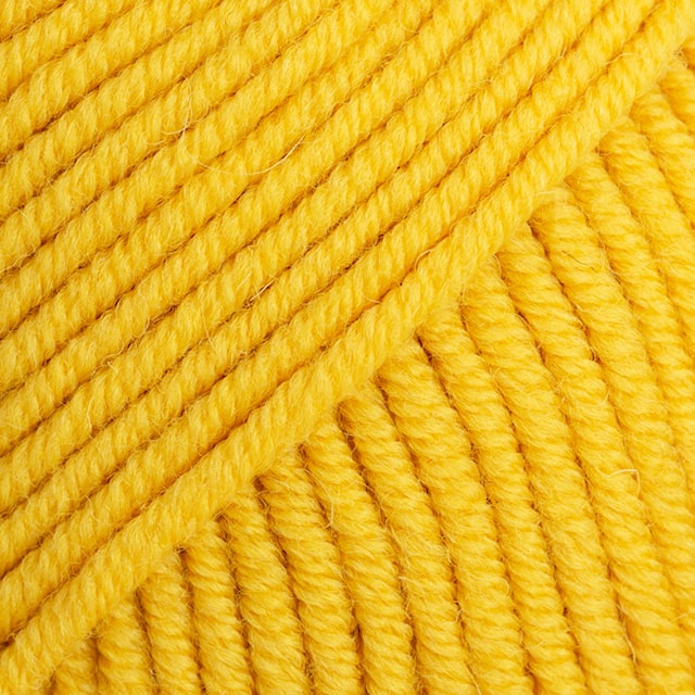 Merino Extra Fine Uni Colour Merinovillaa 50 g 30 mustard Drops