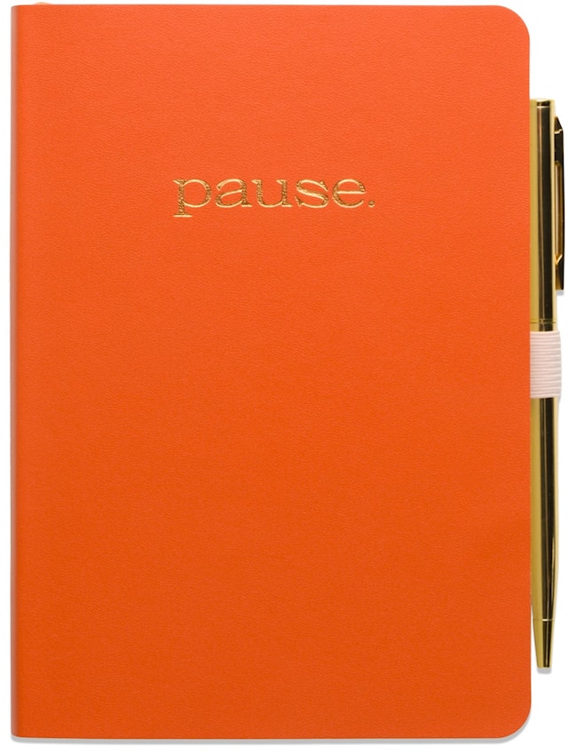 Tuotekuva 1 - Muistikirja Kiitollisuus Oranssi Inspiration kanssa, 196 sivua, Designworks