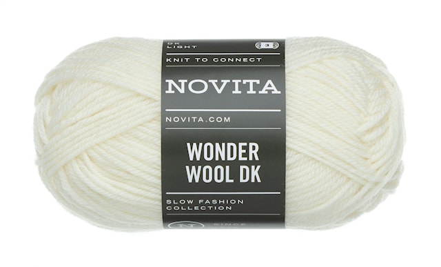 Wonder Wool DK Garn 50 g Skum 017 Novita