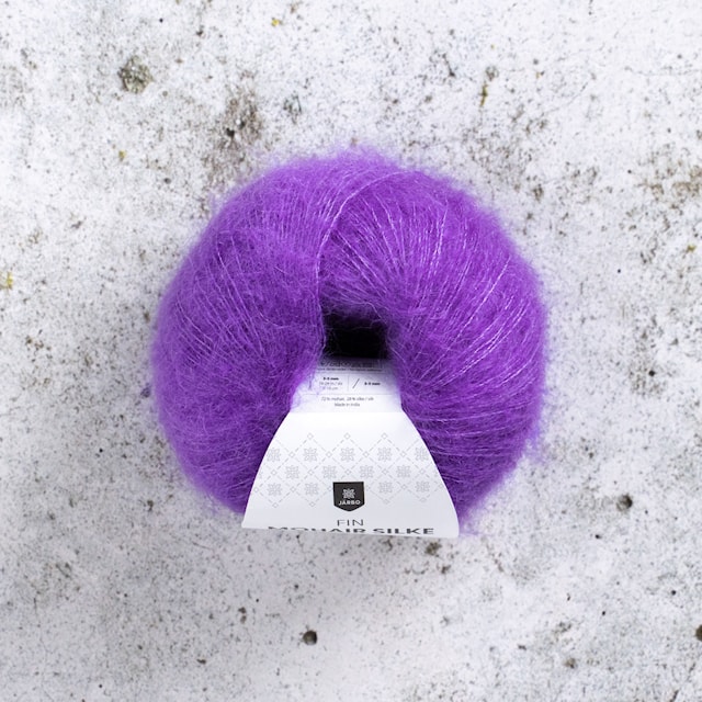 Fin Mohair Silk Lanka 25 g Violectric 45Järbo