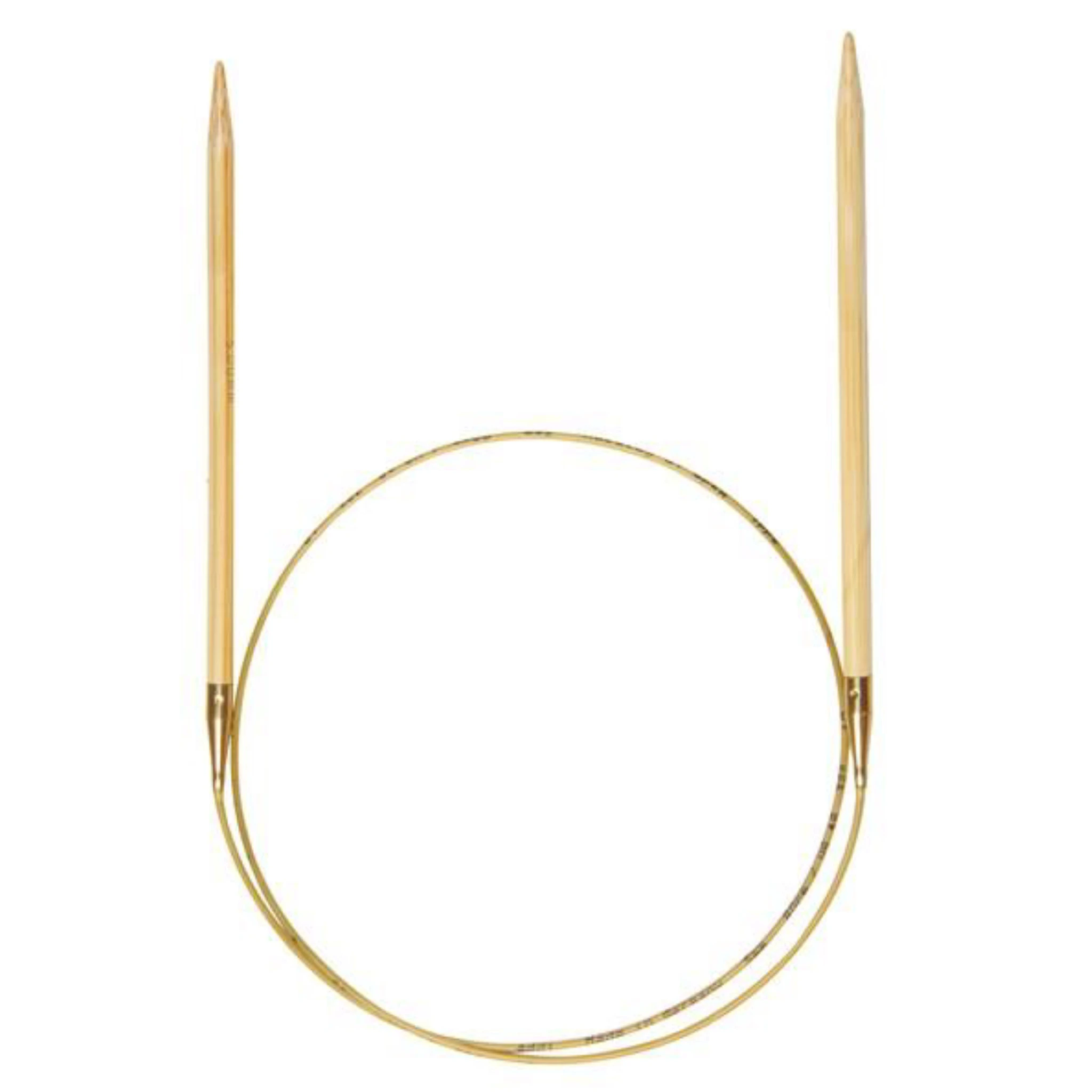 Produktbild för Rundstickor Bambu 60 cm Addi