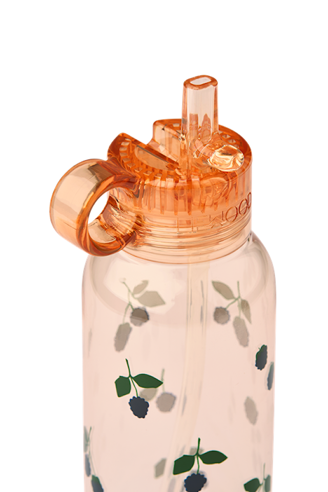 Produktbild 2 för Yang Tritan Vattenflaska 500 ml Berry/Pale Tuscany Liewood