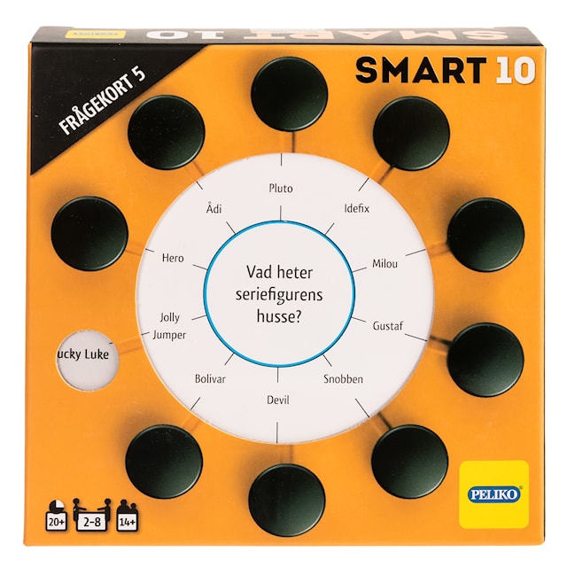 Produktbild 3 för SMART10 Frågekort, 5 (SE)