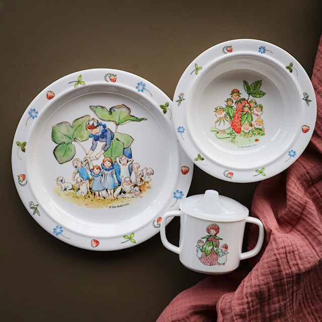 Produktbild 3 för Barnservis Blomsterbarn, Elsa Beskow, Rätt Start