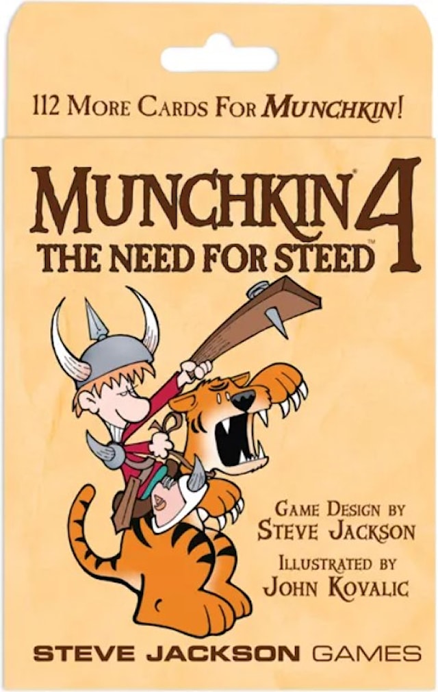 Munchkin 4 Need For Steed (laajennus) (EN)