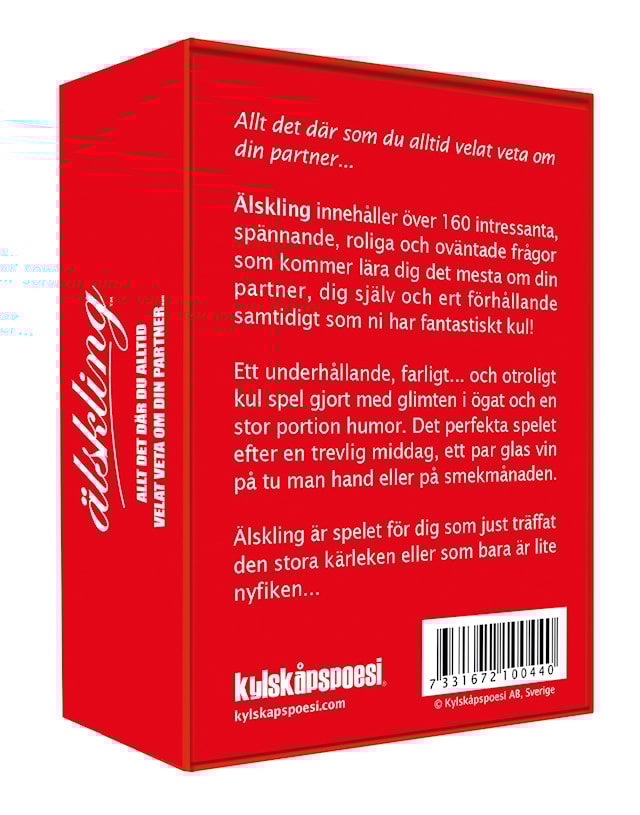 Tuotekuva 2 - Älskling pocket, Kylskåpspoesi (SE)