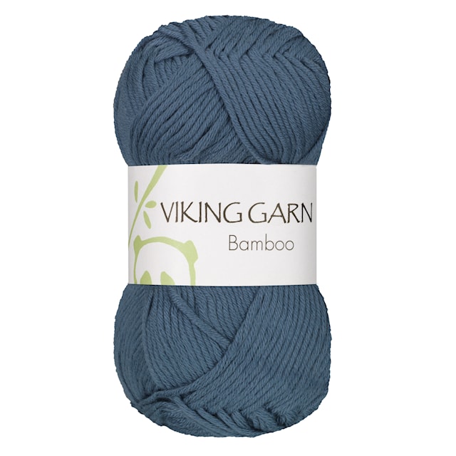 Bamboo 50 g Blå 623 Viking Garn