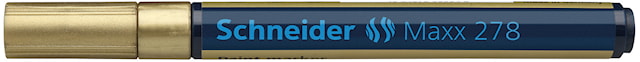 Produktbilde 4 for Schneider Maxx 278 Paint Marker Gullpenn 0,8 mm Nålespiss