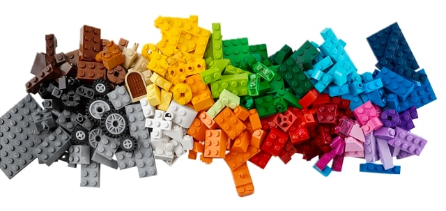 Tuotekuva 1 - LEGO Fantasiapalikkalaatikko keskikokoinen, LEGO Classic (10696)