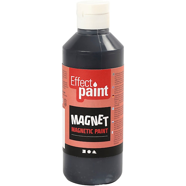 Produktbild 2 för Magnetfärg Svart 250 ml