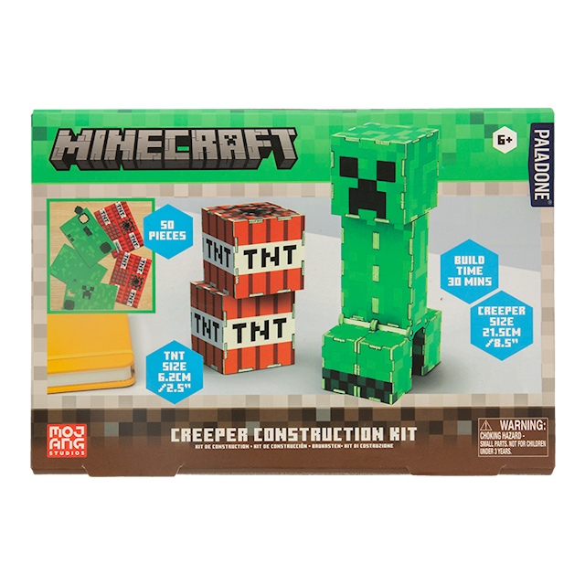 Tuotekuva 1 - Minecraft Creeper Rakennussarja, Paladone