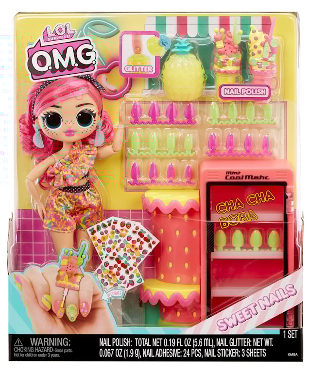 Tuotekuva 6 - OMG Sweet Nails Pinky Pops Fruit Shop L.O.L. Surprise