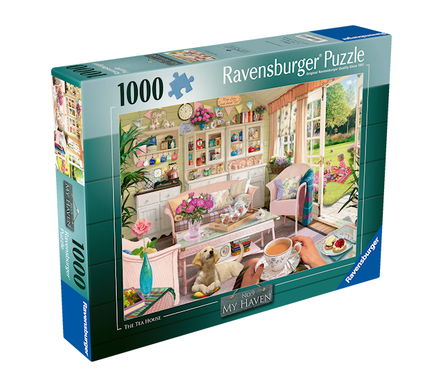 Tuotekuva 5 - The Tea Shed Palapelit 1000 palaa, Ravensburger