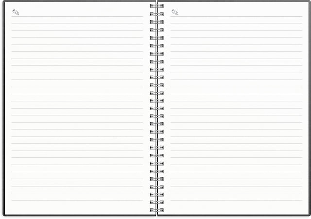 Produktbild 3 för Kalender 2026 A5 Business Eco Line Svart Burde