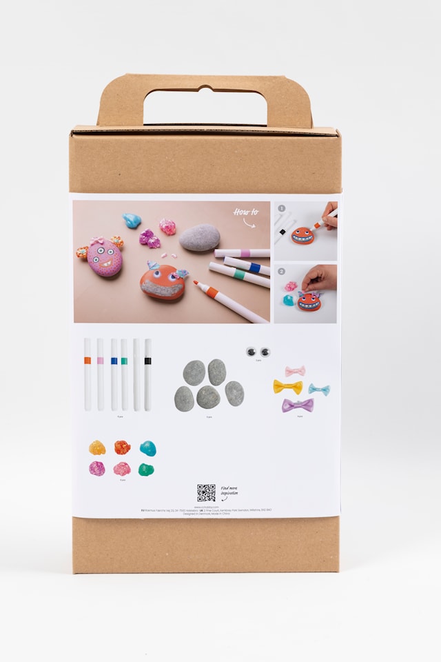 Produktbild 6 för Pysselset - Monster Stendekoration, Creativ Company