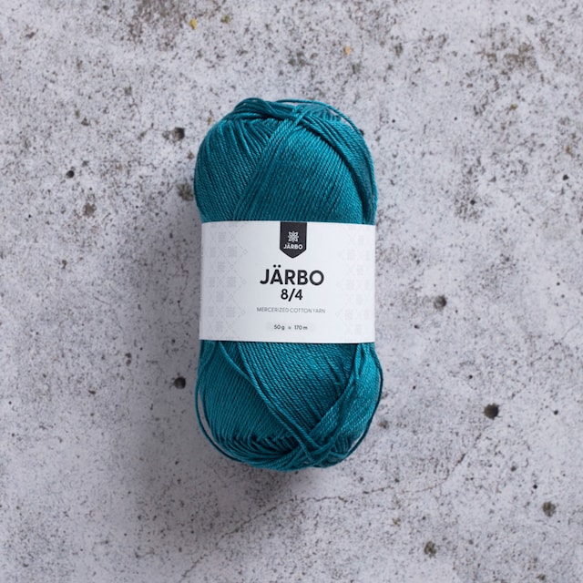 8/4 Puuvillalanka 50 g Petroli (32022) Järbo