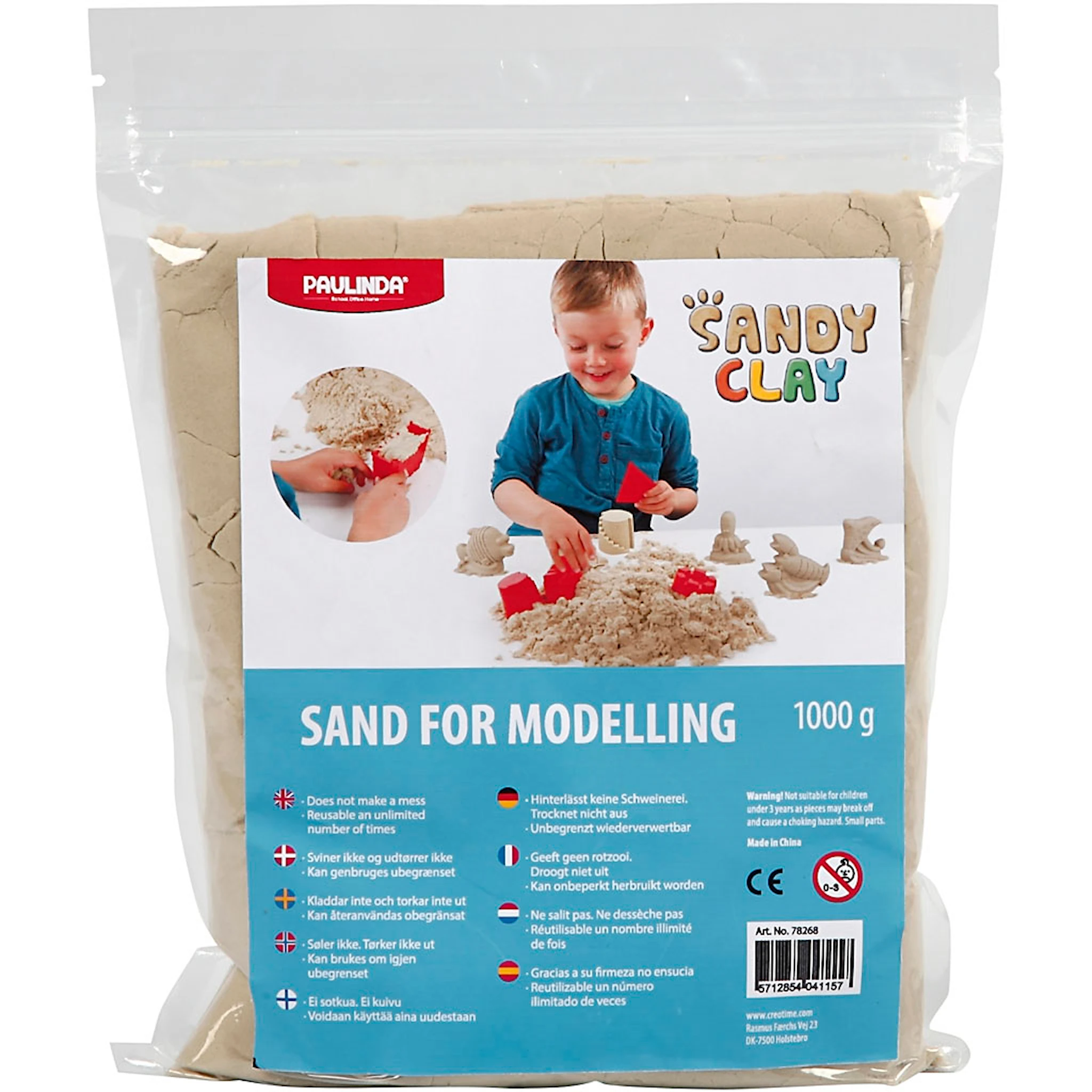 Tuotekuva ille Sandy Clay® hiekkamassa, luonnonrusk., 1 kg