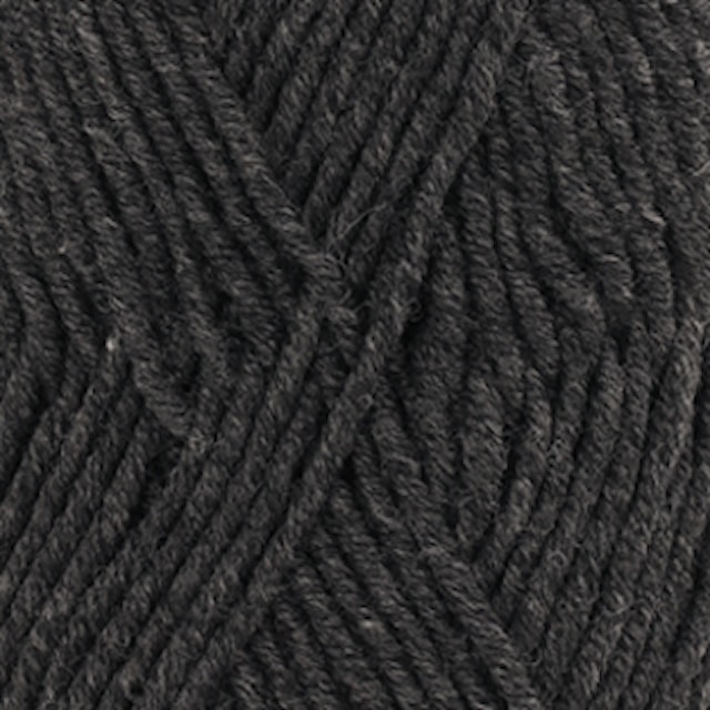 Big Merino Mix Garn Ullgarn 50 g Anthracite 03 Drops