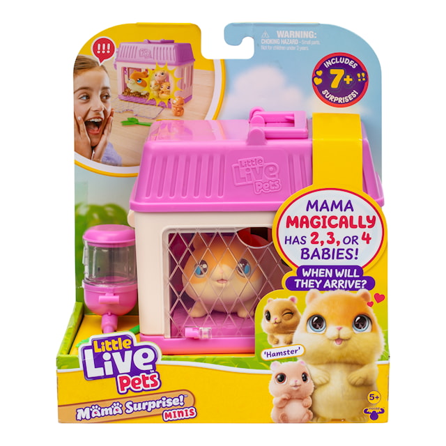 Tuotekuva 1 - Mama Surprise Minis Hamsteri Little Live Pets