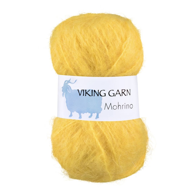 Mohrino 50 g Yellow 540 Viking Garn