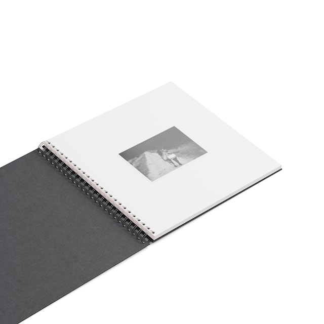 Produktbilde 5 for Fotoalbum Black med hvite ark 35x31,5cm Bigso Box of Sweden