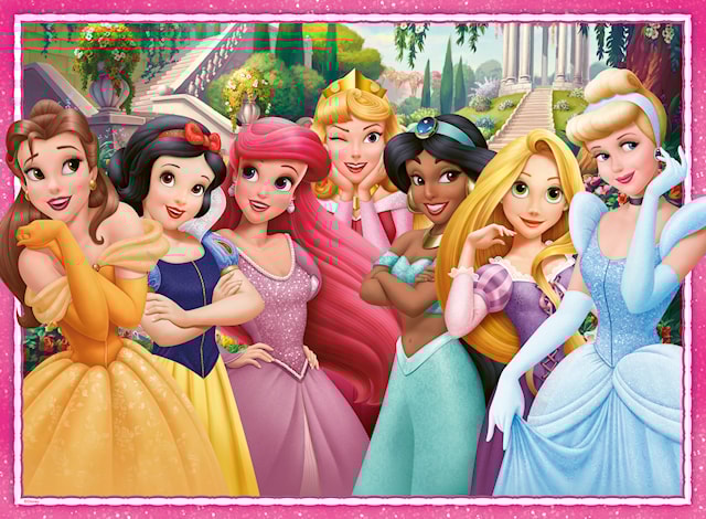 Produktbild 2 för Disney Princess Pussel 100 bitar XXL, Ravensburger