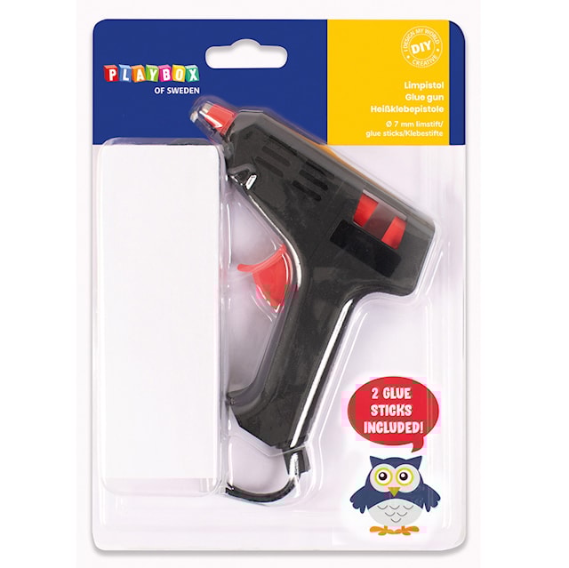 Produktbild 1 för Limpistol Liten ø 7 mm, Playbox