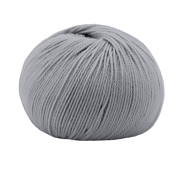 Vip merino/kashmir garn 50 gr GRIGIO MEDIO Lana Gatto