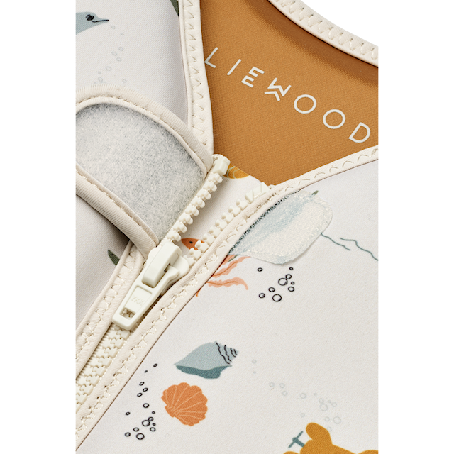 Produktbild 3 för Dove Simväst 11-15 kg Sea Creature Liewood